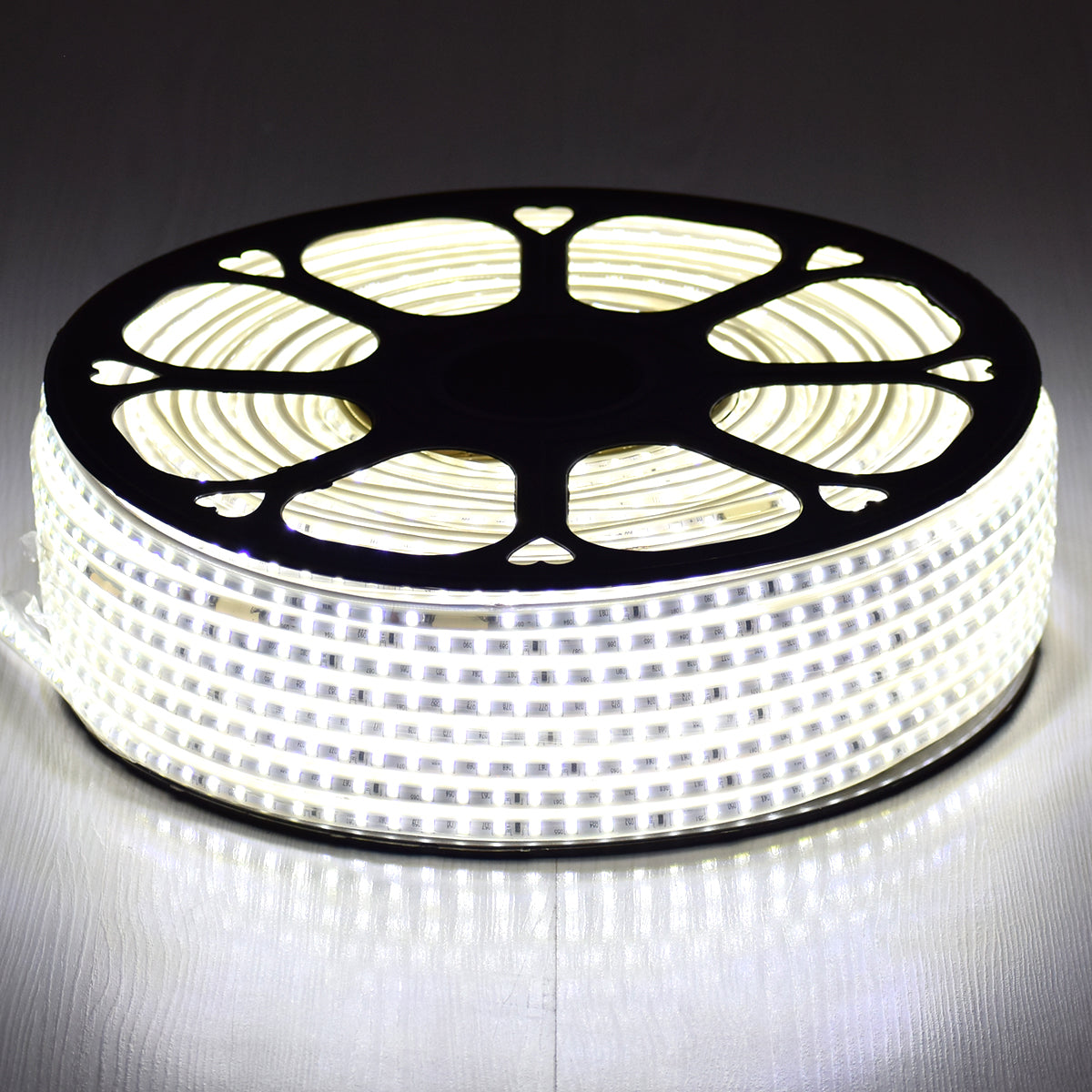 70500 Slim Ταινία Μονής Σειράς Epistar LED SMD 2835 1m 12W/m 96LED/m 1680lm/m 120° DC 230V Αδιάβροχη IP68 Ψυχρό Λευκό 6000K Dimmable