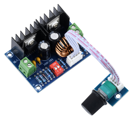 73115 Ρυθμιστής Τάσης - Voltage Regulator DC Converter Module - Input DC4-40V / Output DC1.25-36V Max Load 8A με Καλώδιο Προέκτασης Ποτενσιόμετρου Μ6 x Π4.5 x Υ2.5cm