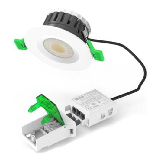 ΦΩΤΙΣΤΙΚΟ ΧΩΝΕΥΤΟ LED Φ90 5/8W 4CCT IP65 ΛΕΥΚΟ PRO