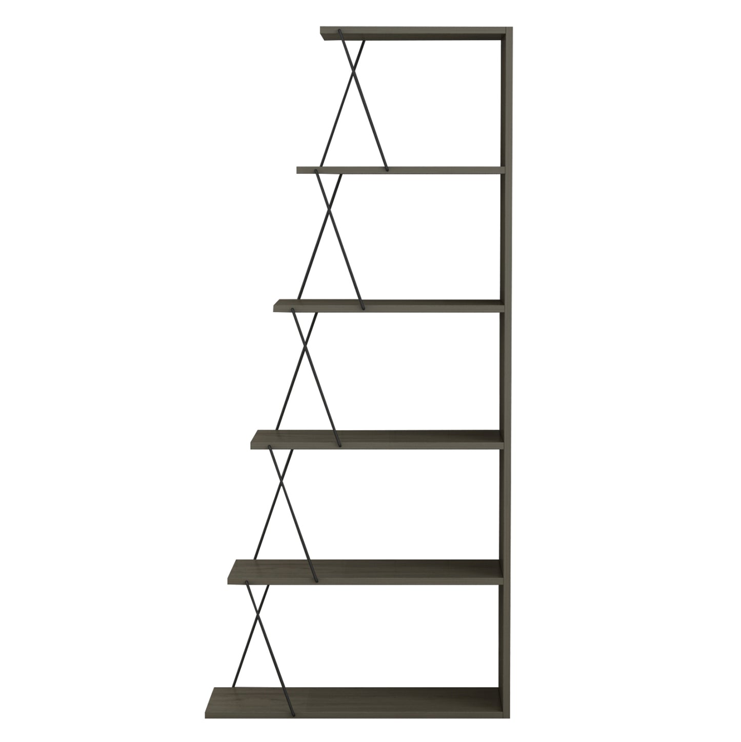 TARS MINI LIBRARY OLIVE GREY ME WITH BLACK BARS 65x22-24x146