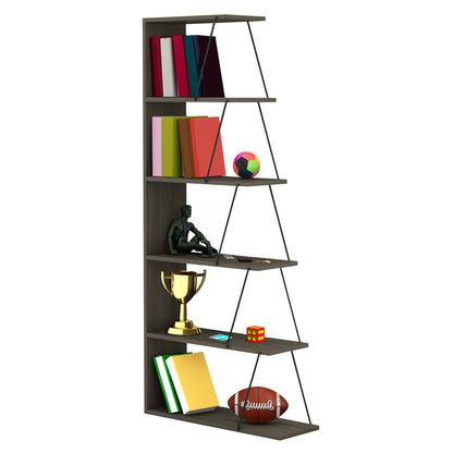 TARS MINI LIBRARY OLIVE GREY ME WITH BLACK BARS 65x22-24x146