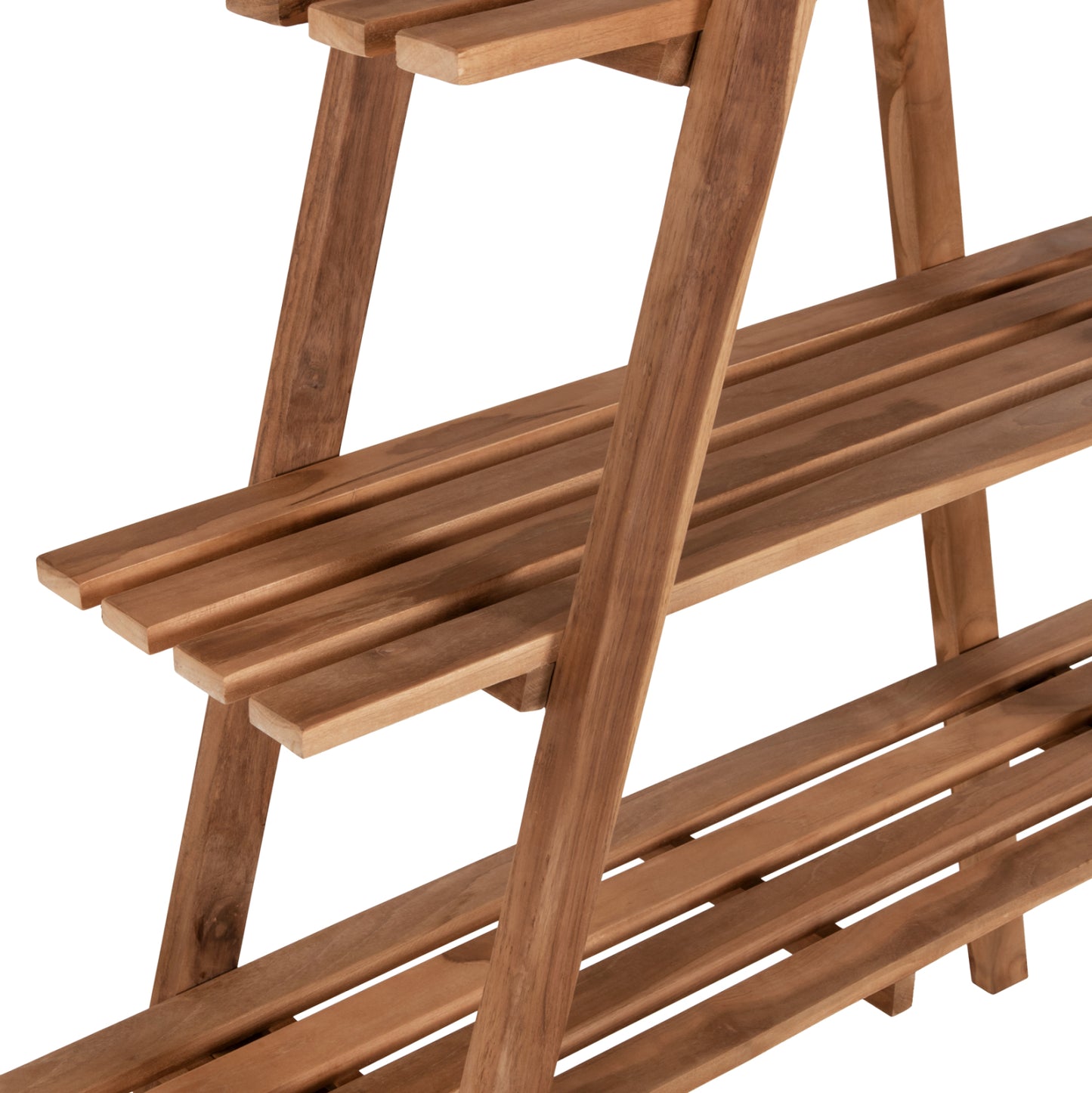 ΒΙΒΛΙΟΘΗΚΗ STAM TEAK ΞΥΛΟ ΣΕ ΦΥΣΙΚΟ ΧΡΩΜΑ 120x33x180