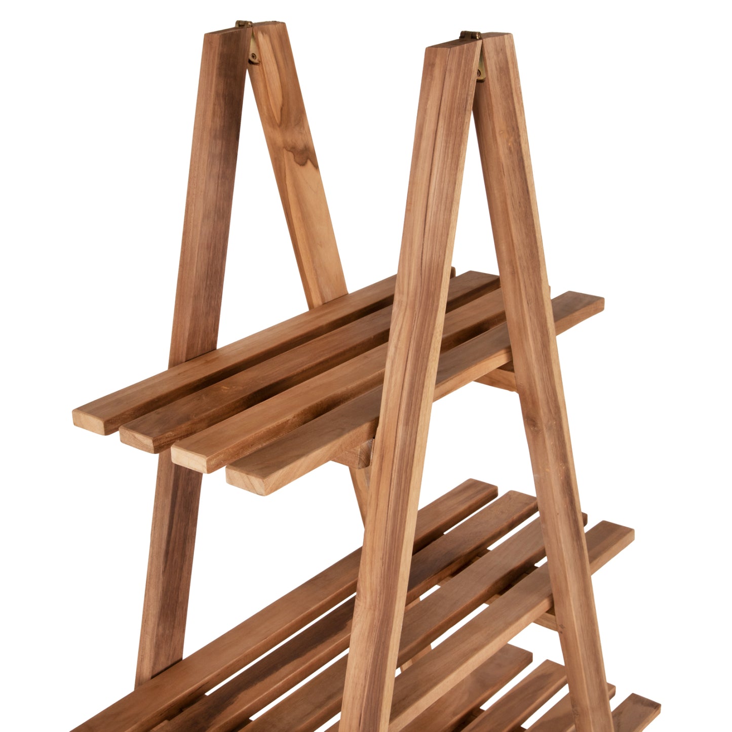 ΒΙΒΛΙΟΘΗΚΗ STAM TEAK ΞΥΛΟ ΣΕ ΦΥΣΙΚΟ ΧΡΩΜΑ 120x33x180
