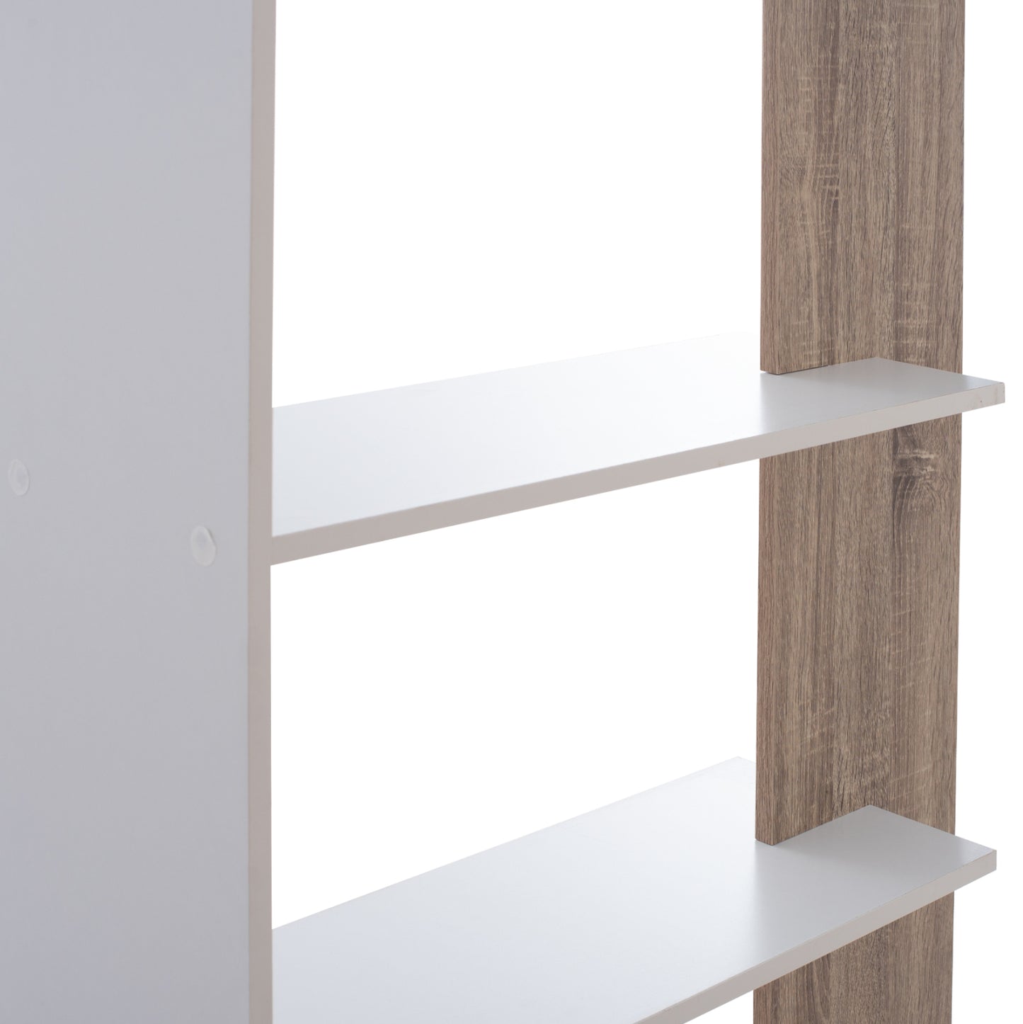 HARVEY BOOKCASE WHITE 80x23x141