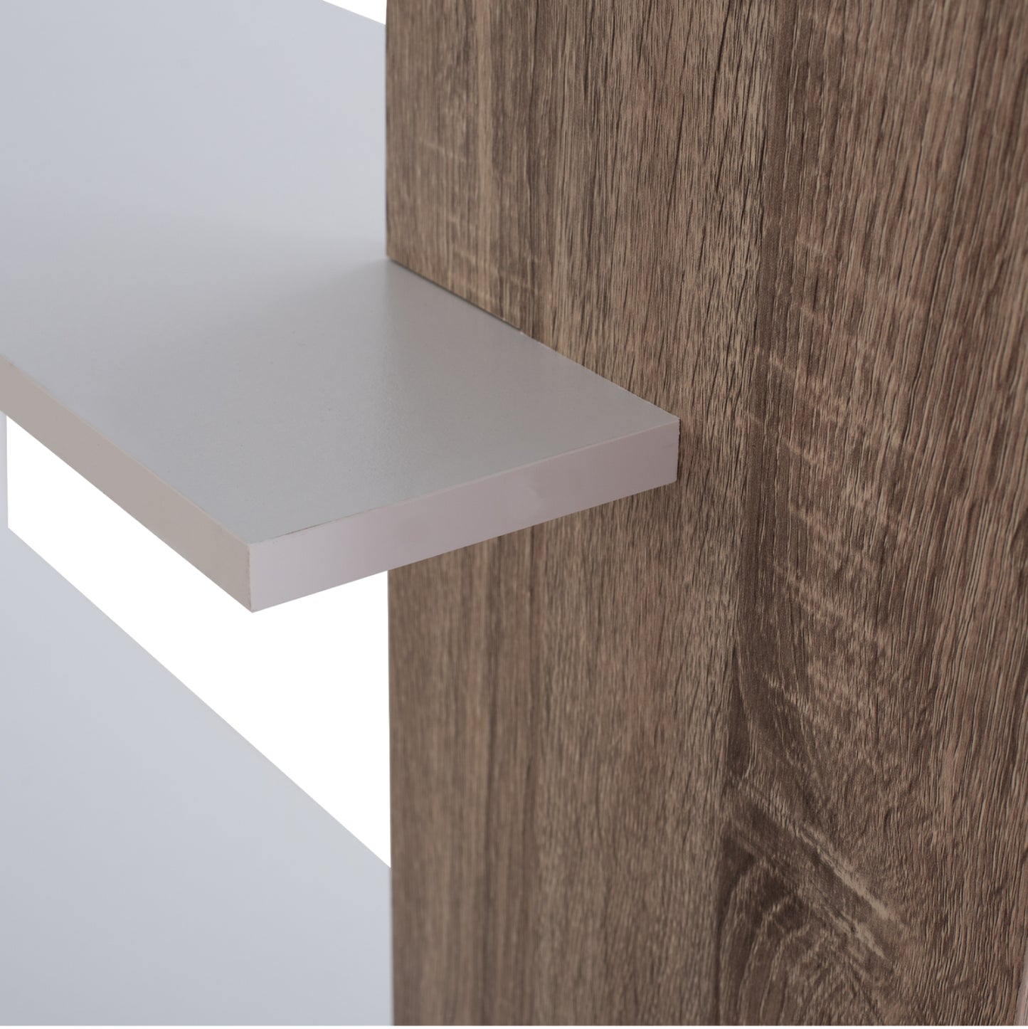 HARVEY BOOKCASE WHITE 80x23x141