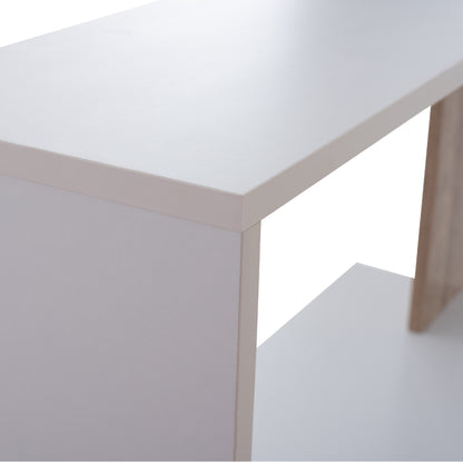 HARVEY BOOKCASE WHITE 80x23x141