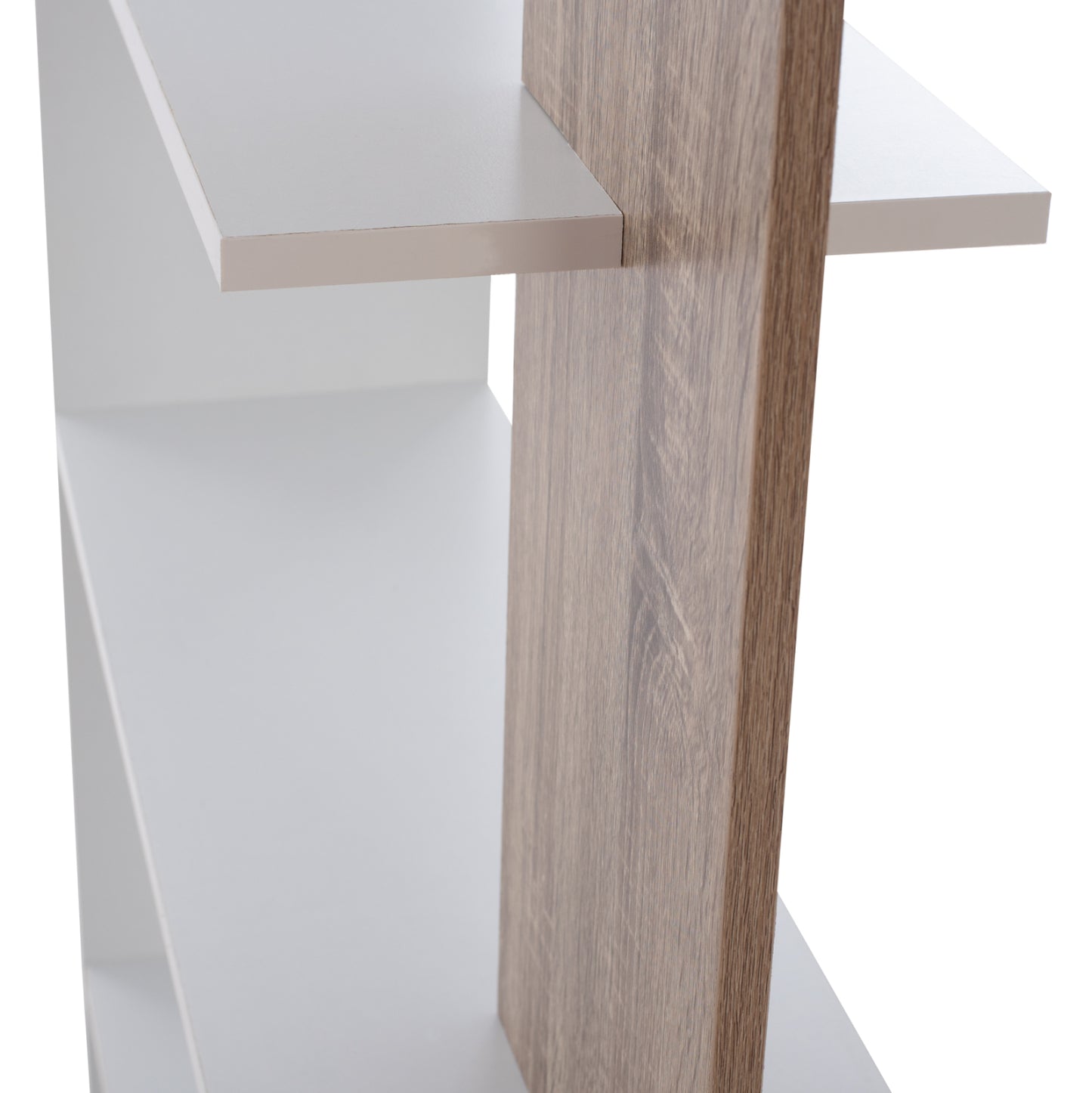 HARVEY BOOKCASE WHITE 80x23x141