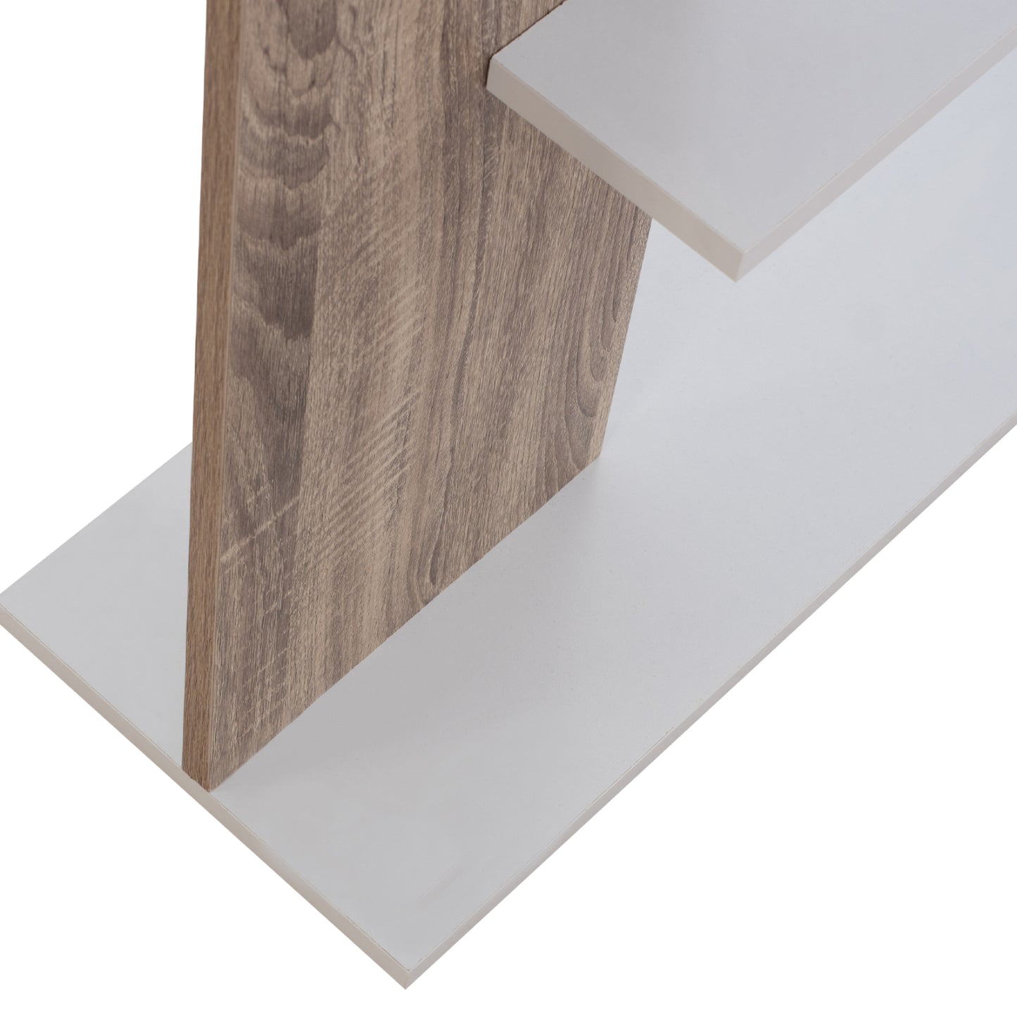 HARVEY BOOKCASE WHITE 80x23x141