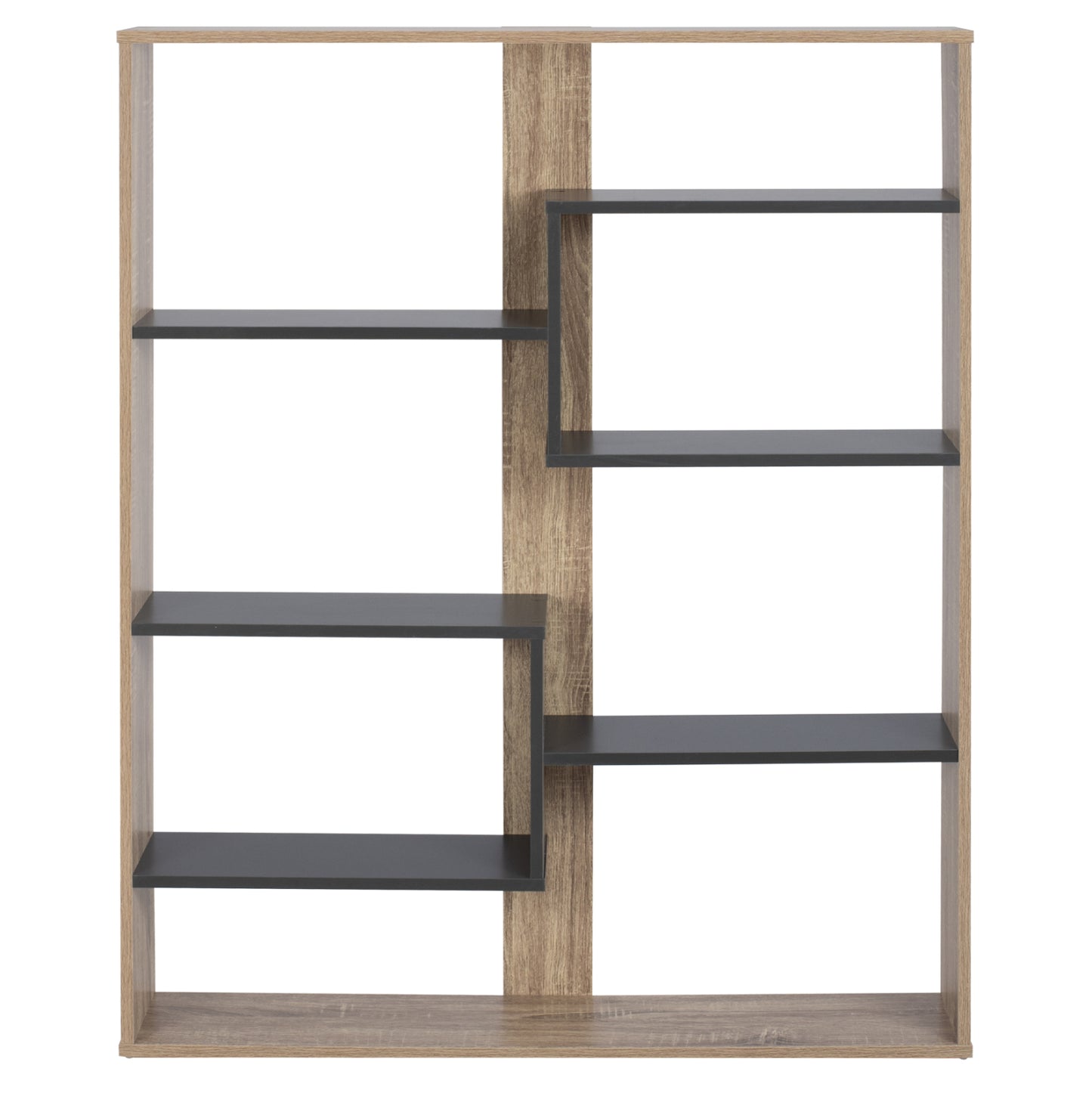 MARCELINE GREY BOOKCASE 100x21x124.5