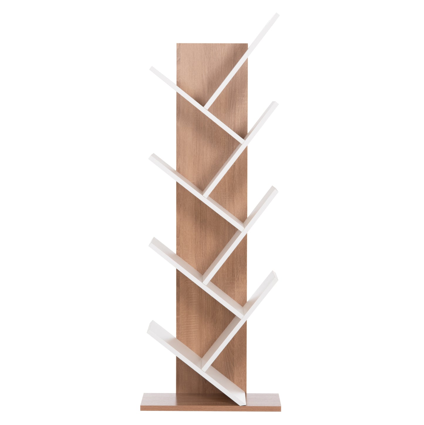 ΒΙΒΛΙΟΘΗΚΗ LIANA ΜΕΛΑΜΙΝΗ SONAMA/ΛΕΥΚΟ 46x22x128,5