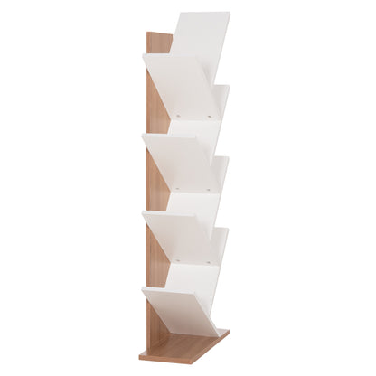 ΒΙΒΛΙΟΘΗΚΗ LIANA ΜΕΛΑΜΙΝΗ SONAMA/ΛΕΥΚΟ 46x22x128,5