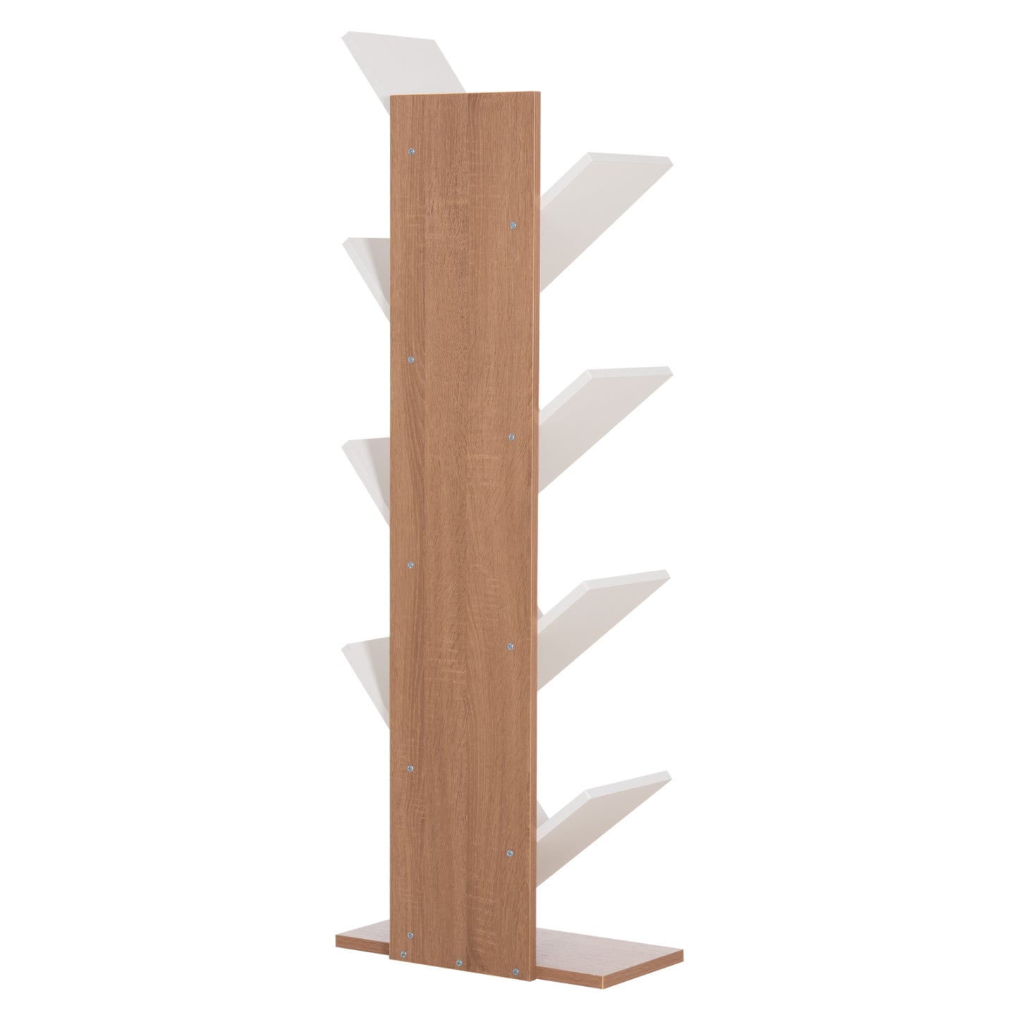 ΒΙΒΛΙΟΘΗΚΗ LIANA ΜΕΛΑΜΙΝΗ SONAMA/ΛΕΥΚΟ 46x22x128,5