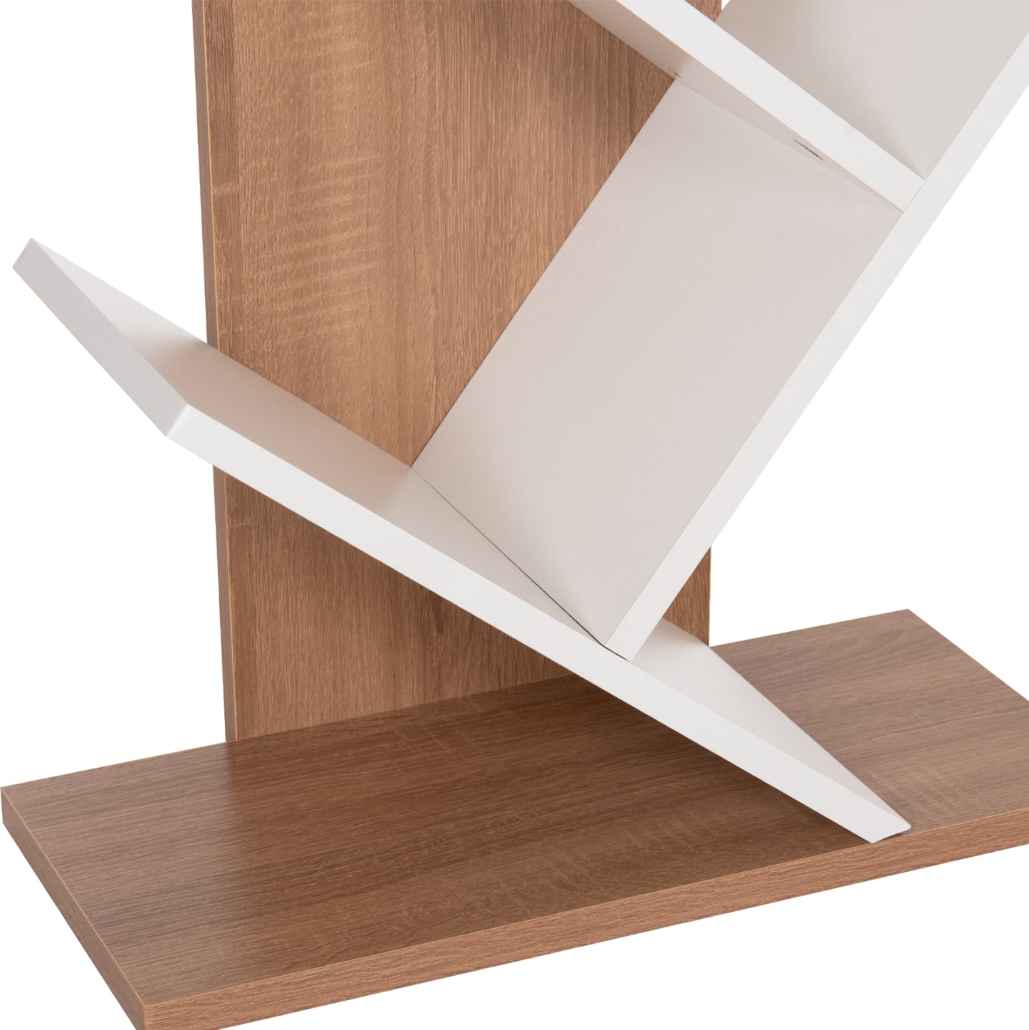ΒΙΒΛΙΟΘΗΚΗ LIANA ΜΕΛΑΜΙΝΗ SONAMA/ΛΕΥΚΟ 46x22x128,5