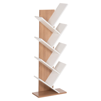 ΒΙΒΛΙΟΘΗΚΗ LIANA ΜΕΛΑΜΙΝΗ SONAMA/ΛΕΥΚΟ 46x22x128,5