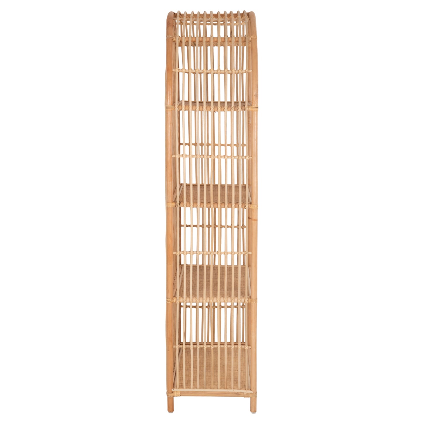 ΒΙΒΛΙΟΘΗΚΗ SIMOK ΑΠΟ ΦΥΣΙΚΟ RATTAN ΣΕ ΦΥΣΙΚΟ ΧΡΩΜΑ 80x40x182