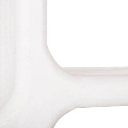 ΒΙΒΛΙΟΘΗΚΗ HANDYR ΜΑΣΙΦ ΞΥΛΟ MANGO ΣΕ ΛΕΥΚΟ ΧΡΩΜΑ 100x35x165