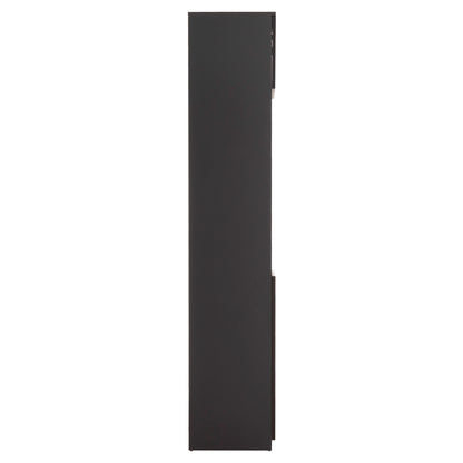 OFFICE BOOKCASE PROFESSIONAL ROSEWOOD MELAMINE GREY WENGE 80x40x200