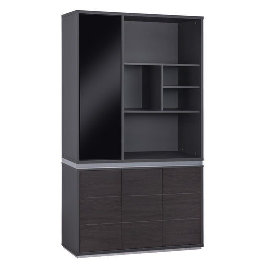 ΒΙΒΛΙΟΘΗΚΗ ΓΡΑΦΕΙΟΥ ΕΠΑΓΓΕΛΜΑΤΙΚΗ ROSEWOOD 120x40x200