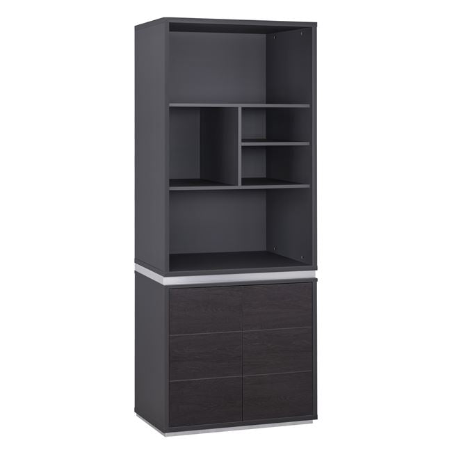OFFICE LIBRARY PROFESSIONAL ROSEWOOD 81.5x40x200