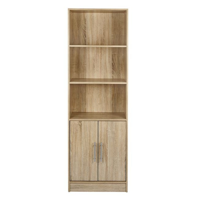 ENSLEY SONAMA MELAMINE BOOKCASE 60x30x180