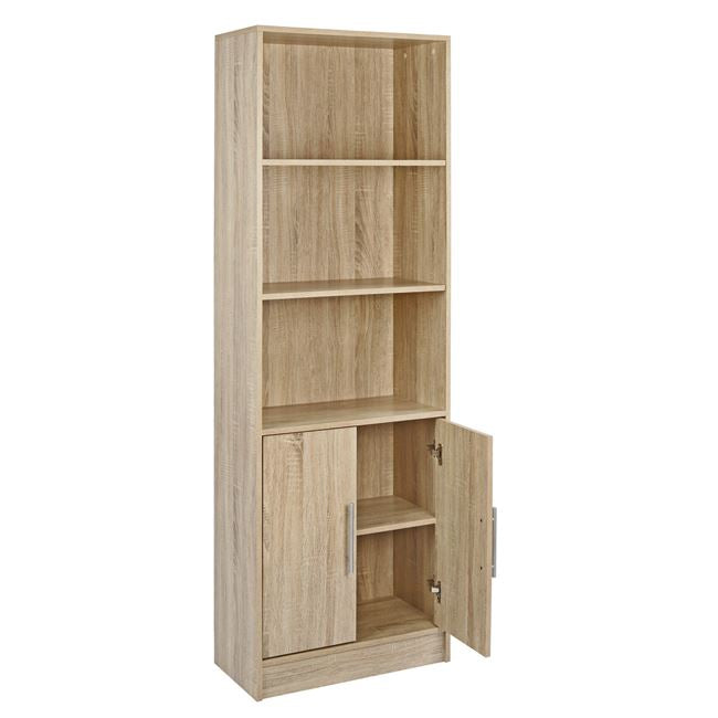 ENSLEY SONAMA MELAMINE BOOKCASE 60x30x180