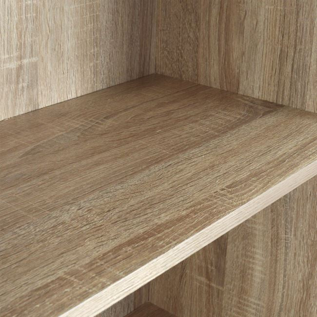 ΒΙΒΛΙΟΘΗΚΗ ΜΕΛΑΜΙΝΗΣ ENSLEY SONAMA ΜΕ ΧΕΡΟΥΛΙ 60x30x180