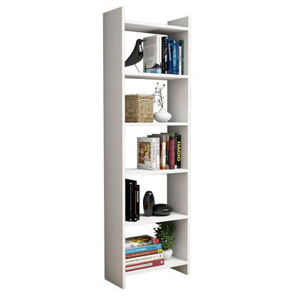 CLASSIC WHITE MELAMINE BOOKCASE 48.5x22x160