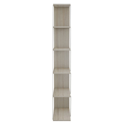 ΒΙΒΛΙΟΘΗΚΗ ΜΕΛΑΜΙΝΗΣ MINI TARS SONOMA ΛΕΥΚΟ 65x22-24x146