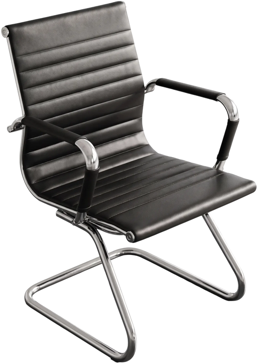 Cygon Reception Chair, Black, 49x60x108