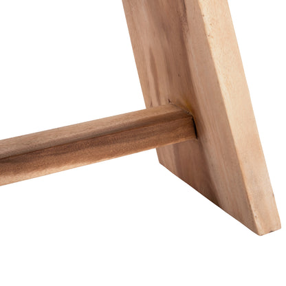 ΒΟΗΘΗΤΙΚΟ ΣΚΑΜΠΟ SADEL ΞΥΛΟ SUAR ΦΥΣΙΚΟ 50x30x45