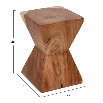 ΒΟΗΘΗΤΙΚΟ ΣΚΑΜΠΟ ANVIL ΞΥΛΟ SUAR ΣΕ ΦΥΣΙΚΟ ΧΡΩΜΑ 30x30x46