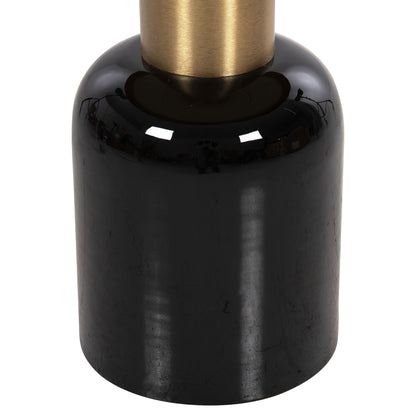 EROSE SIDE TABLE METAL BLACK GOLD CHERRY Φ50,5x50