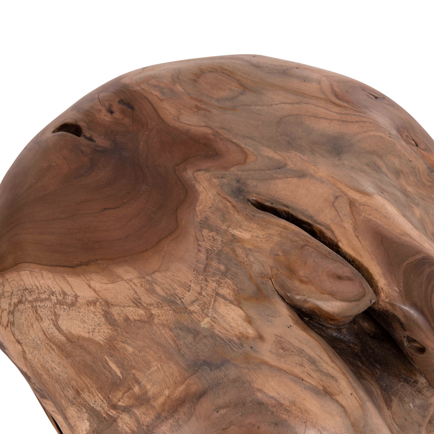 ΒΟΗΘΗΤΙΚΟ ΤΡΑΠΕΖΙ LOGGY ΞΥΛΟ TEAK ΦΥΣΙΚΟ 50x50x50