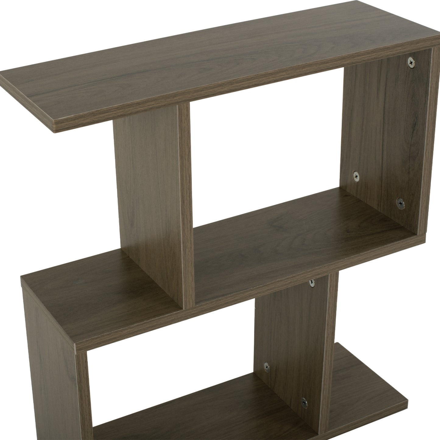ΒΟΗΘΗΤΙΚΟ ΤΡΑΠΕΖΙ ΜΕ ΡΑΦΙΑ AMEER ΜΕΛΑΜΙΝΗ ΣΕ OLIVE GREY ΧΡΩΜΑ 50x17x56