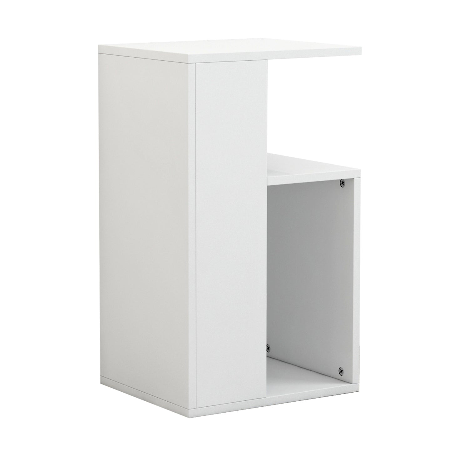 ΒΟΗΘΗΤΙΚΟ ΤΡΑΠΕΖΙ DAWN ΜΕΛΑΜΙΝΗΣ ΛΕΥΚΟ 35x29,5x60