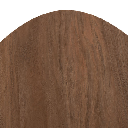 ΒΟΗΘΗΤΙΚΟ ΤΡΑΠΕΖΙ ΟΒΑΛ ALPER MDF SONAMA ΜΕΤΑΛΛΟ ΛΕΥΚΟ 50x50x51
