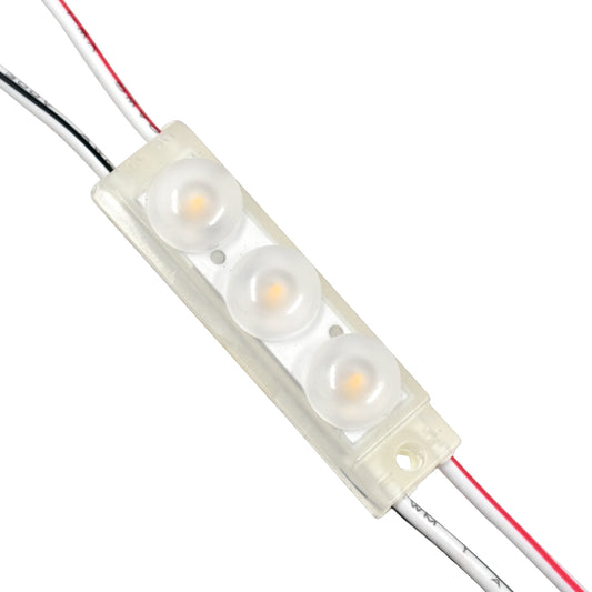 73710 20 Τεμάχια x LED Modules 3 x SMD 3030 LUMILED LUXEON CHIP 1W 120lm DC 12V Αδιάβροχο IP67 Θερμό Λευκό 3000K