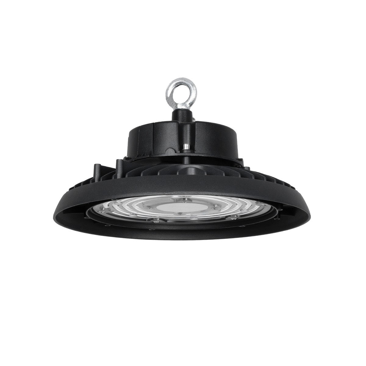 INDUSTRY 61500 LED UFO HIGH BAY 100W 175*SANAN OPTO CHIP 150lm/W 15000lm CRI≥80Ra SDCM<5 90° 85-265VAC 50/60Hz IP65 5000K TÜV SÜD CERTIFIED DRIVER - Μαύρο - Μ26.5 x Π26.5 x Υ15cm