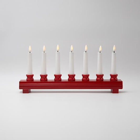 ΞΥΛΙΝΟ ΚΗΡΟΠΗΓΙΟ ΑΨΙΔΑ ΚΟΚΚΙΝΟ TIMER ΜΠΑΤΑΡΙΑΣ 39x5.5x18