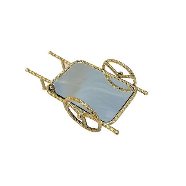 ΔΙΣΚΟΣ ΜΕΤΑΛΛΙΚΟΣ ΜΕ ΚΑΘΡΕΦΤΗ ΧΡΥΣΟ 37x12x20