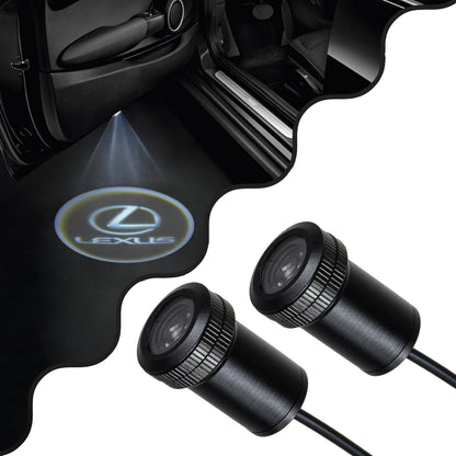 81612 LEXUS Ghost Car Brand Logo Projector - Προτζέκτορας Προβολής Μάρκας Αυτοκινήτου LED CREE XHP35 3W 240lm 120° DC 12V IP20 Ψυχρό Λευκό 6000K