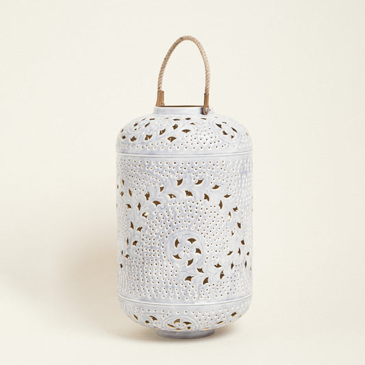 Φανάρι Μεταλικό Γκρι 28x28x51