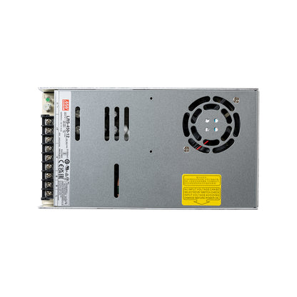 LRS-450-12 90786 MEANWELL Ρυθμιζόμενο Μεταλλικό Τροφοδοτικό PELV για Προϊόντα LED 450W 37.5A - AC 220-240V σε DC 12V - Ρυθμιζόμενο από 10.2VDC έως 13.8VDC - IP20 Μ22.5 x Π12.4 x Υ3.5cm