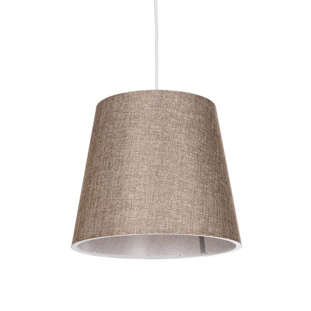 CONEY 203-0073 Μοντέρνο Κρεμαστό Φωτιστικό Οροφής με Ντουί 1 x E27 AC 220-240V IP20 - Καφέ - Μ26 x Π26 x Υ25