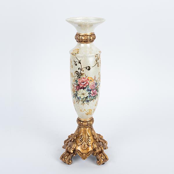 ΚΗΡΟΠΗΓΙΟ ΠΟΡΣΕΛΑΝΙΝΟ ΜΕ ΠΟΛΥΡΕΖΙΝ ΛΕΥΚΟ - ΧΡΥΣΟ 15x15x35