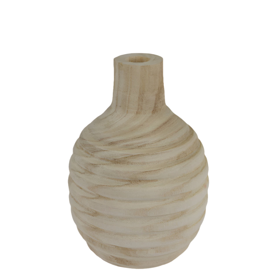 Ξύλινο Βάζο 18x18x26