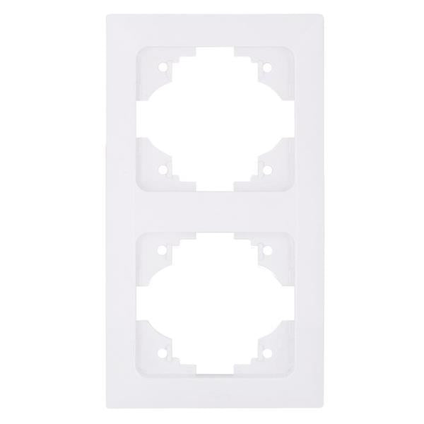 ΠΛΑΙΣΙΟ 2 ΘΕΣΕΩΝ ΛΕΥΚΟ ΚΑΘΕΤΟ