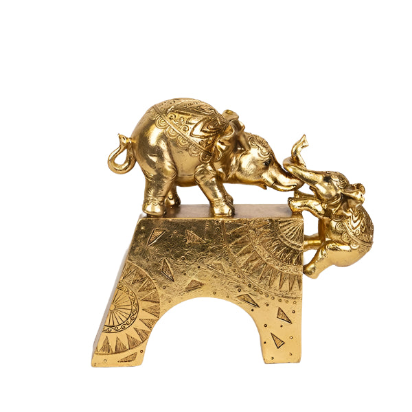 ΕΠΙΤΡΑΠΕΖΙΟ ΔΙΑΚΟΣΜΗΤΙΚΟ ΕΛΕΦΑΝΤΕΣ ΧΡΥΣΟΙ 23x7x22