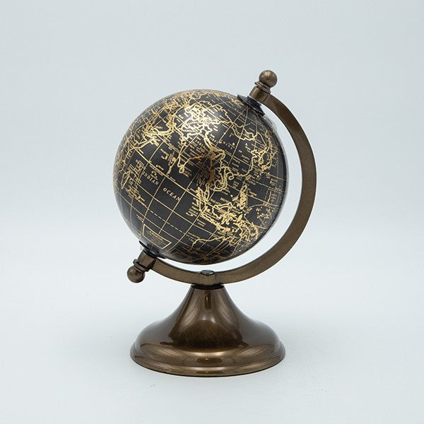 ΥΔΡΟΓΕΙΟΣ ΜΕΤΑΛΛΙΚΗ ΜΑΥΡΗ - ΧΡΥΣΗ 15εκ