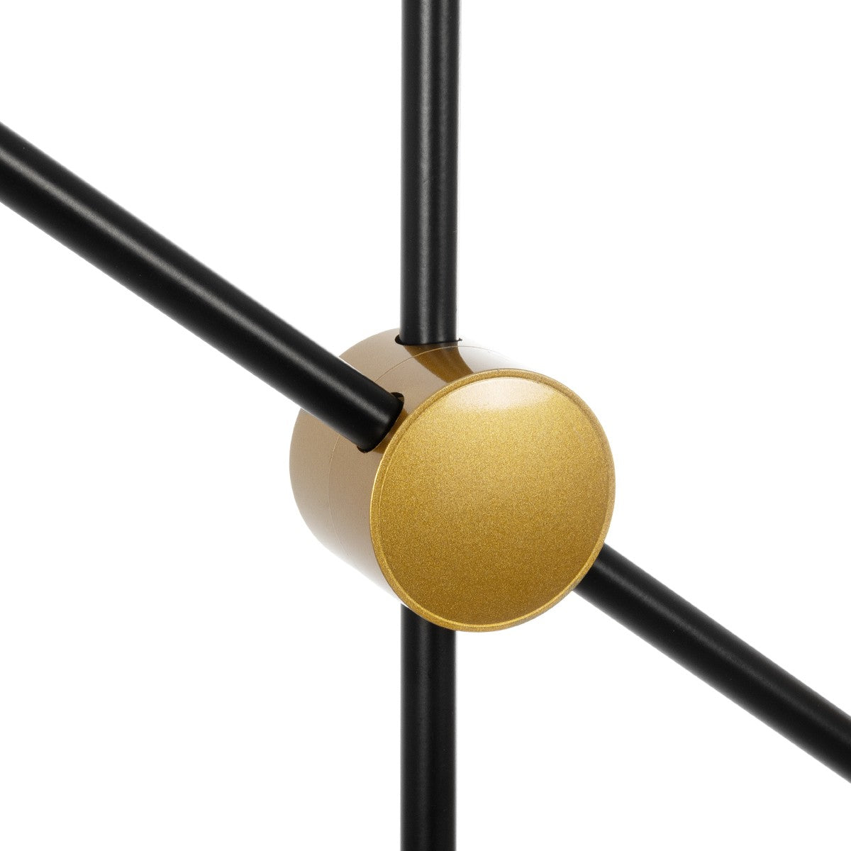 JOLIET 999-0044 Μοντέρνο Φωτιστικό Οροφής Πλέγμα Πολύφωτο 4 x G9 IP20 Μαύρο & Χρυσό Μέταλλο - Μ93 x Π20 x Υ106